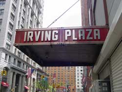 Irving Plaza Seating Chart